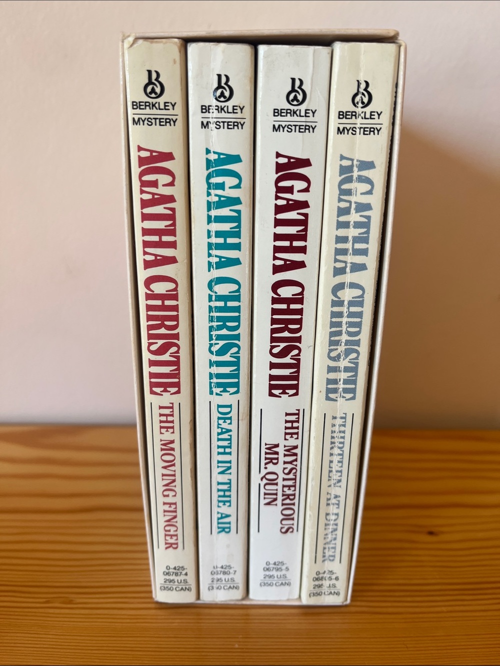 Agatha Christie Mystery Paperback Murder By The Box Set - Best Loved Sleuths